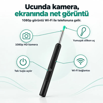 VeraEar | Klinik Kalitesinde Kulak Temizleme Kamerası