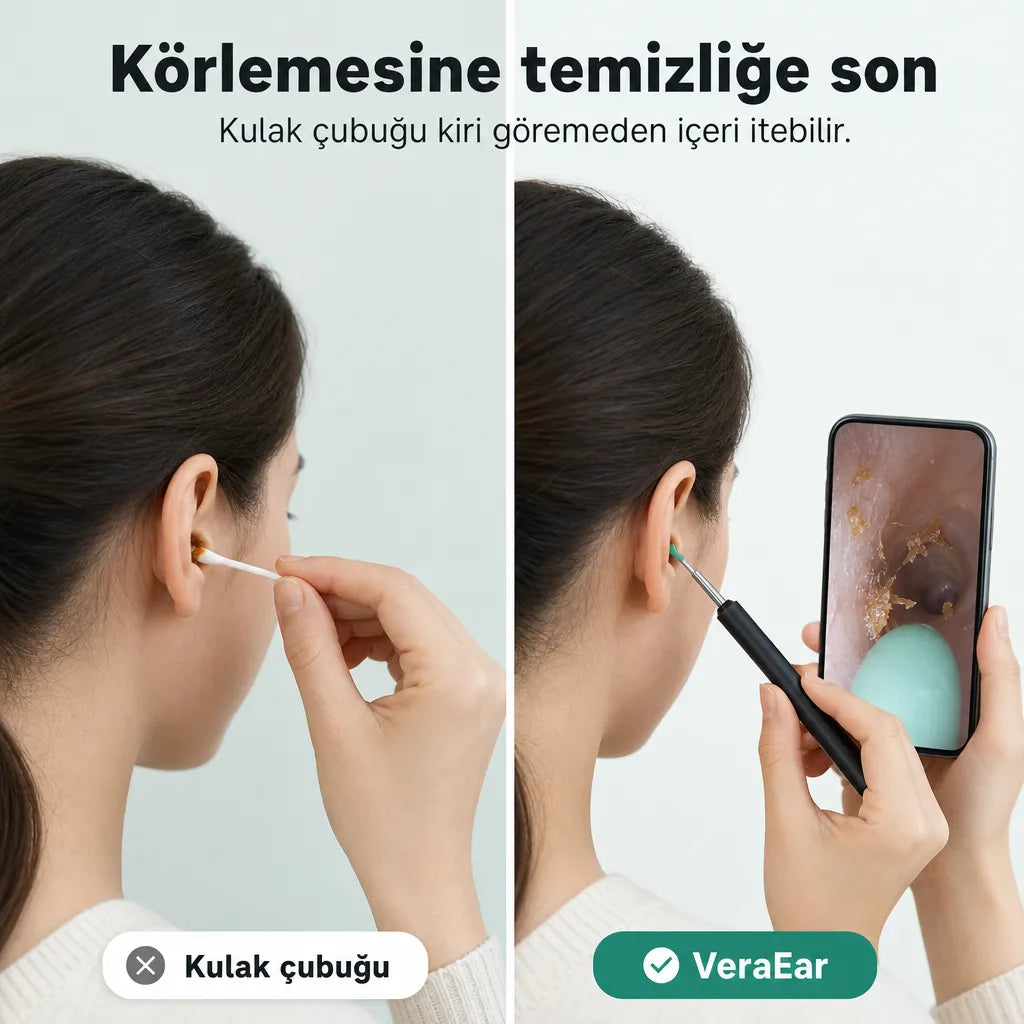 VeraEar | Klinik Kalitesinde Kulak Temizleme Kamerası