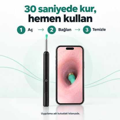 VeraEar | Klinik Kalitesinde Kulak Temizleme Kamerası